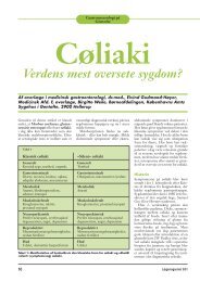 Cøliaki - Verdens mest oversete sygdom - GastroLab