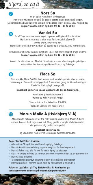 Lystfiskeri i THY - Sommerhuset ved Krik Vig