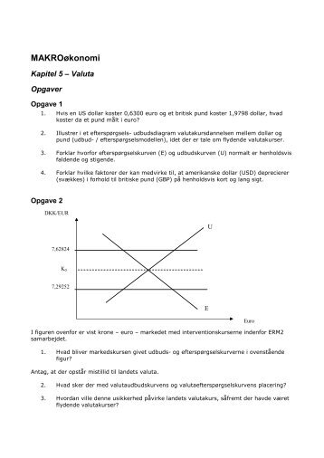 Opgaver til kapitel 5 - Valuta - makrooekonomi-videregaaende ...