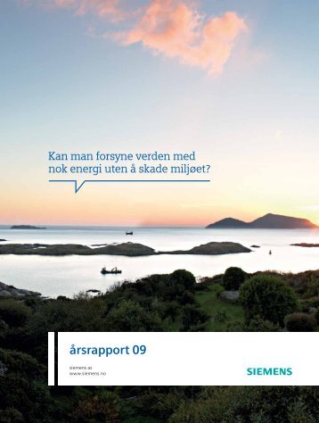 årsrapport 09 - Siemens AS