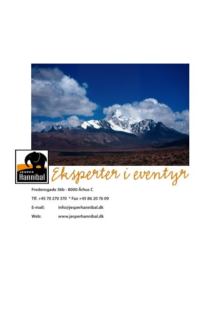 Bolivia katalog - Jesper Hannibal