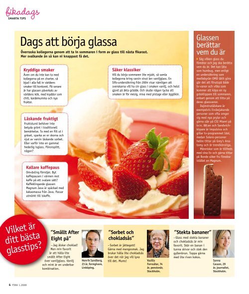 Tidningen Fika nr 1 2009 - Selecta