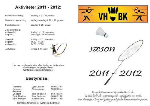sæsonhæfte 2011-2012 - Vester Hornum
