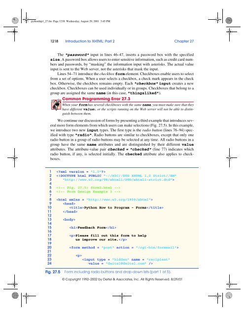 pythonhtp1_27.fm Page 121