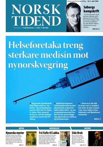 Norsk Tidend 2-09 - Noregs Mållag