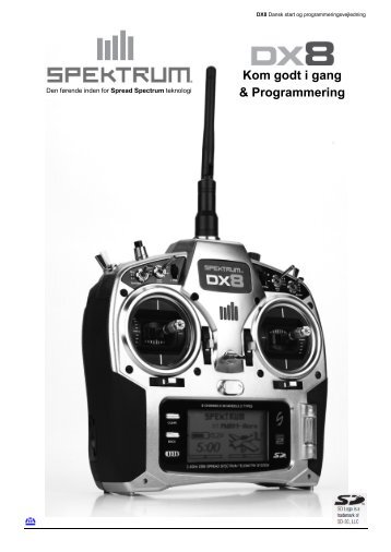 Hent dansk DX8 Start Guide - ModelPilot.dk