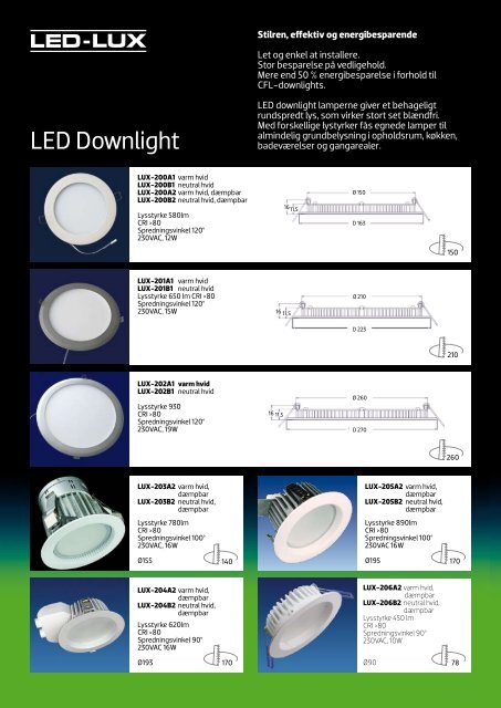 LED-LUX broch 12 - LED-TEK