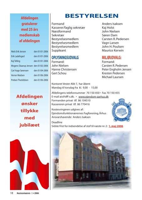 Kosten A4 nr.1 2006.indd - Ejendomsfunktionærernes Fagforening i ...