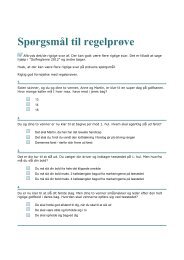 Spørgsmål til regelprøve - Dansk Golf Union