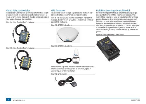 Matrix User Manual Danish 98-05179 R2 - TeeJet