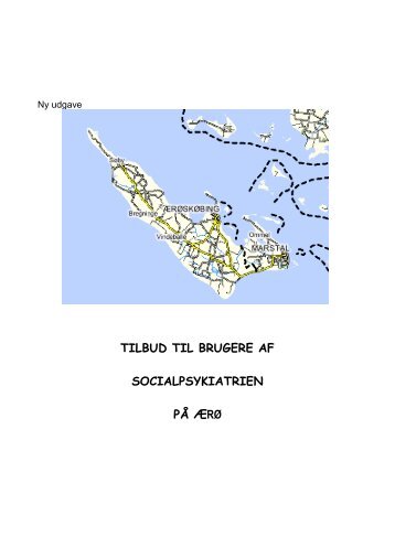 TILBUD TIL BRUGERE AF SOCIALPSYKIATRIEN ... - Ærø kommune