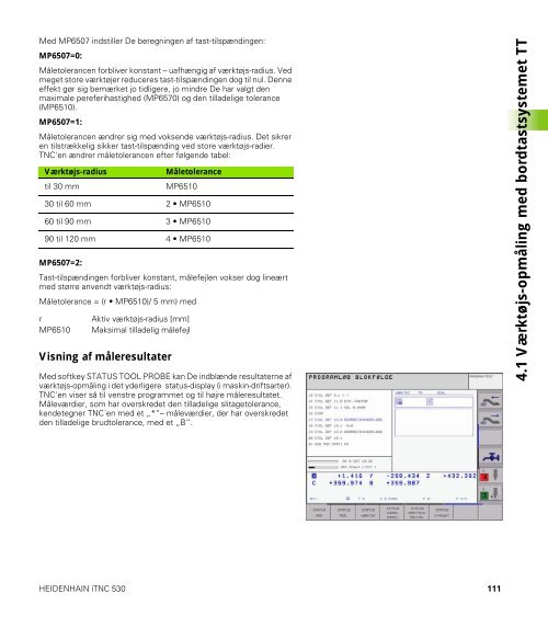 Tastsystem-cykler iTNC 530 - heidenhain - DR. JOHANNES ...