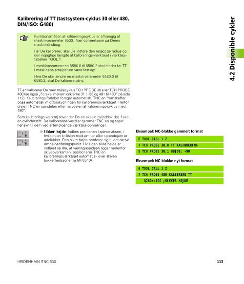 Tastsystem-cykler iTNC 530 - heidenhain - DR. JOHANNES ...