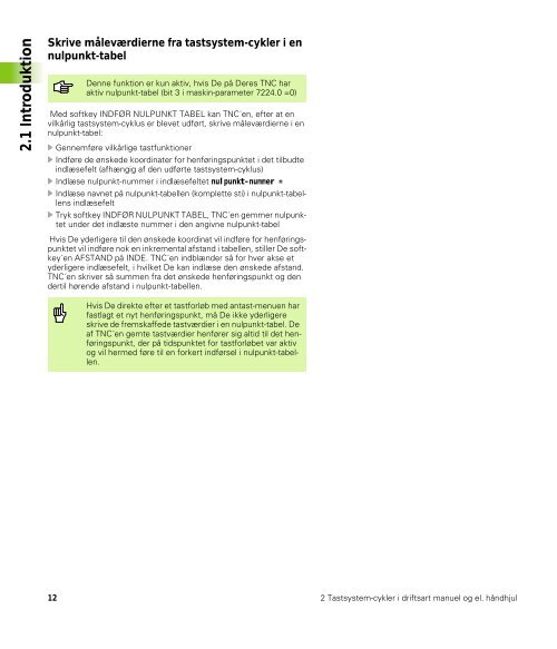 Tastsystem-cykler iTNC 530 - heidenhain - DR. JOHANNES ...