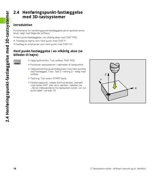 Tastsystem-cykler iTNC 530 - heidenhain - DR. JOHANNES ...