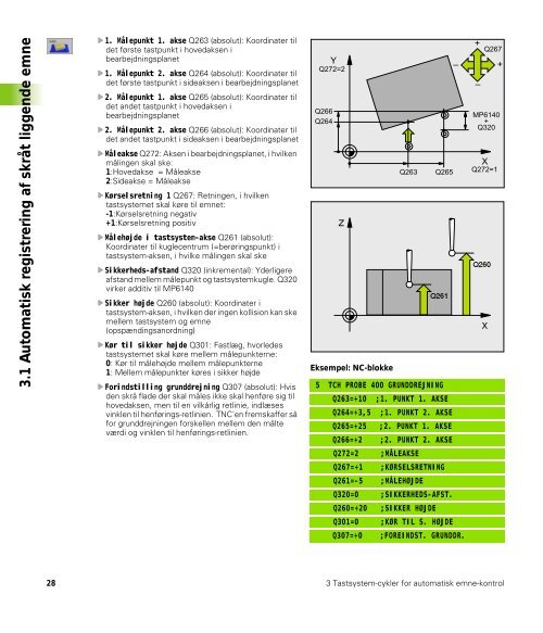 Tastsystem-cykler iTNC 530 - heidenhain - DR. JOHANNES ...