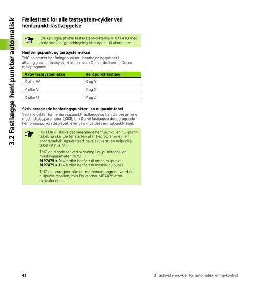 Tastsystem-cykler iTNC 530 - heidenhain - DR. JOHANNES ...