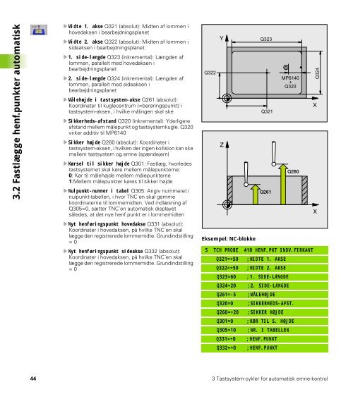 Tastsystem-cykler iTNC 530 - heidenhain - DR. JOHANNES ...