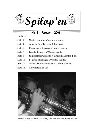 Nr. 3 - Februar - 2008 - Nordfyns Musikskole
