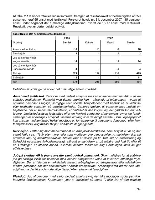 Forsvarskommandoens Årsrapport for 2007 - Forsvarsministeriet