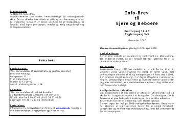 Infobrev December 2007 - Ejerforeningen Emdrupvej 12-20 ...