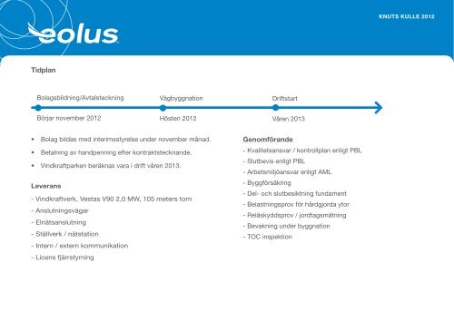 Projekt Knuts kulle - Qvinnovindar