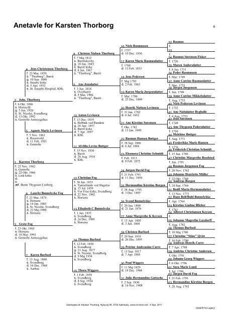 Anebog for Karsten Thorborg - Thorborg - Liisberg Hjemmeside ...
