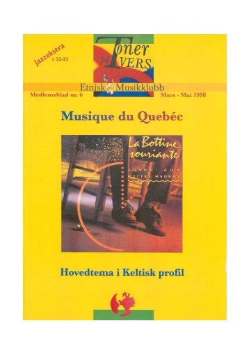 To our english speaking mem - Velkommen til Etnisk Musikklubb