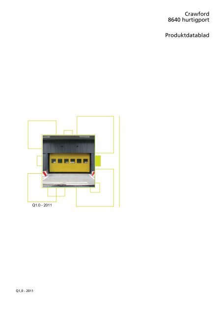 Crawford High Speed Door 8640 (DA)