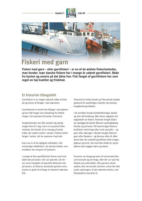 Fiskeri med garn - Fiskericirklen