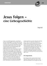 ANKERTEXT 108 Jesus folgen - eine ... - Wörnersberger Anker