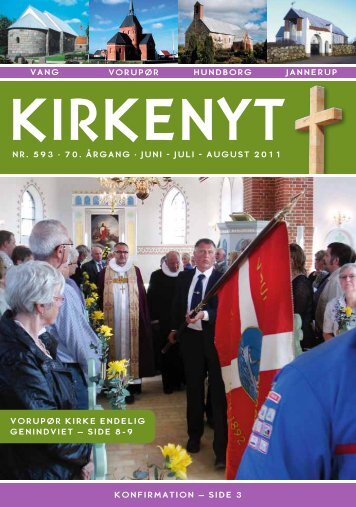 Kirkeblad 593 Maj - August 2011 - Hundborg kirke