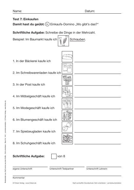 DaZ Lernen aus dem Koffer – Sich orientieren