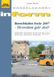 - Hvordan går det? - Busselskabet Århus Sporveje