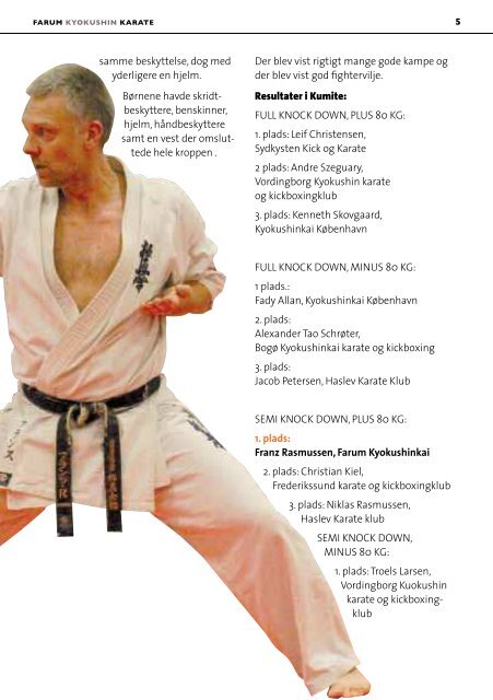 Marts 2012 - Farum Kyokushin Karate