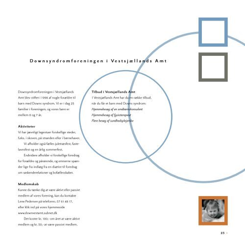 Et anderledes barn” - Landsforeningen Downs Syndrom