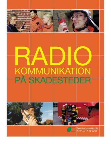 Radiokommunikation på skadesteder - BAR transport og engros