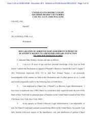 UNITED STATES DISTRICT COURT SOUTHERN DISTRICT OF ...