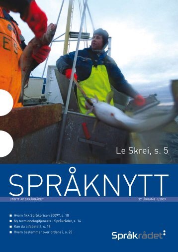 Le Skrei, s. 5 - Språkrådet