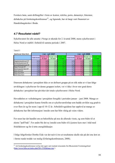 Prosjekt Arbeidsglede - Helse Midt-Norge