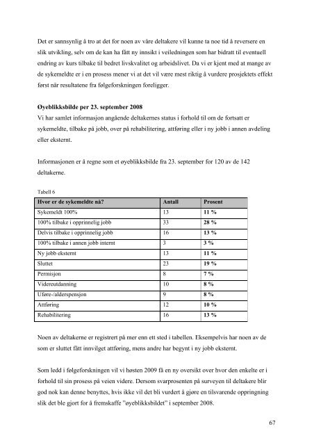 Prosjekt Arbeidsglede - Helse Midt-Norge