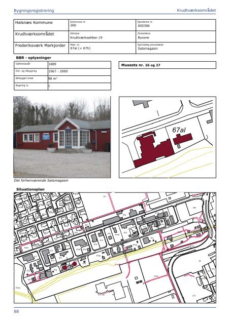 Registrering af bygninger i Krudtværksområdet - Industrimuseet ...