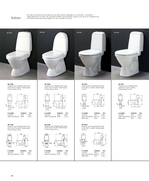 Toiletter - Svedbergs