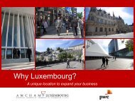 Why Luxembourg? - The American Chamber of Commerce ...