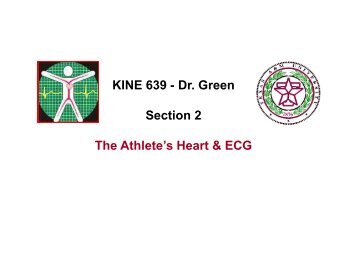 The Athlete's Heart & ECG