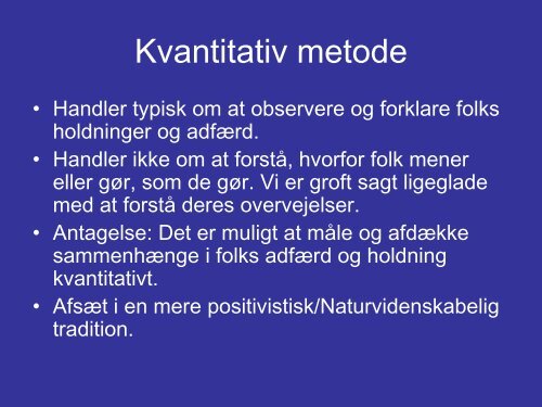 Kvantitative metoder_d 25 2 2013