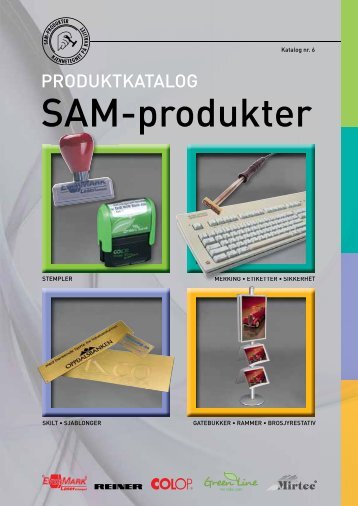 Reklameartikler Stempel - Tromsprodukt AS
