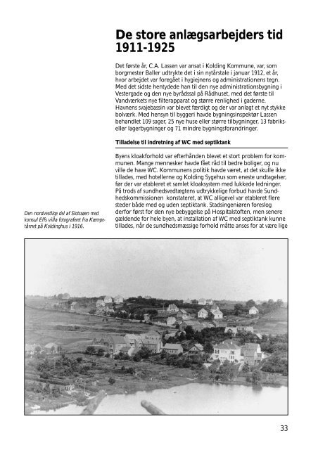teknisk forvaltning kolding kommune 1898 - 1998 - Dansk Center for ...