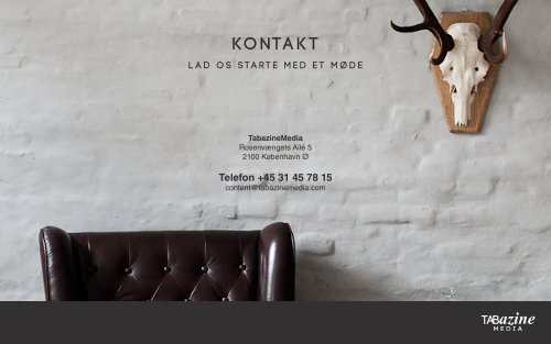 KLIK FOR AT LÆSE MERE - Tabazine Media