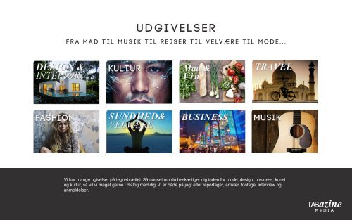 KLIK FOR AT LÆSE MERE - Tabazine Media